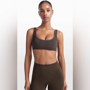 Nike Skims Ribbed Seamless Micro Scoop Bra